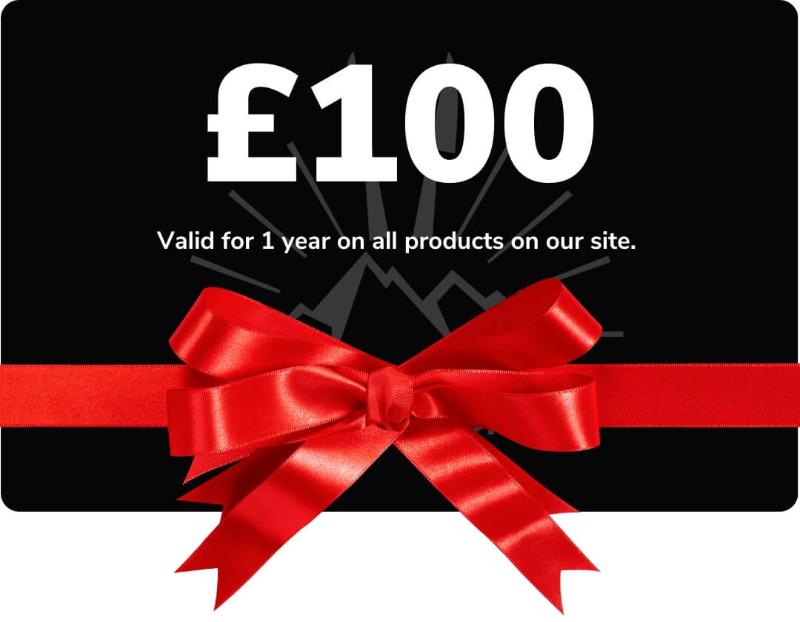 £100 kitchen knife gift card