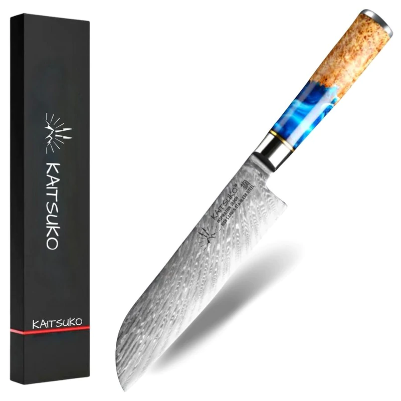 Lightweight ergonomic meat and fish knife