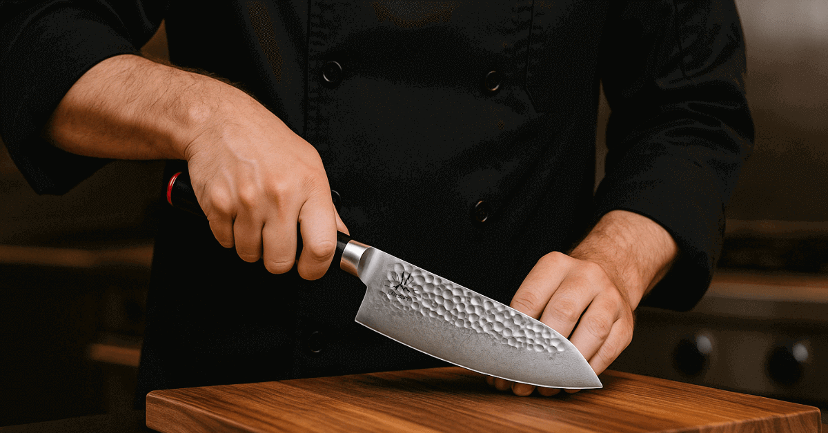 Do chef use japanese knives Kaitsuko ?