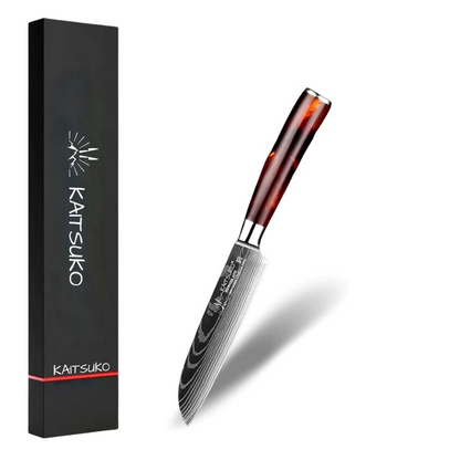 Small brown meat and fish knife