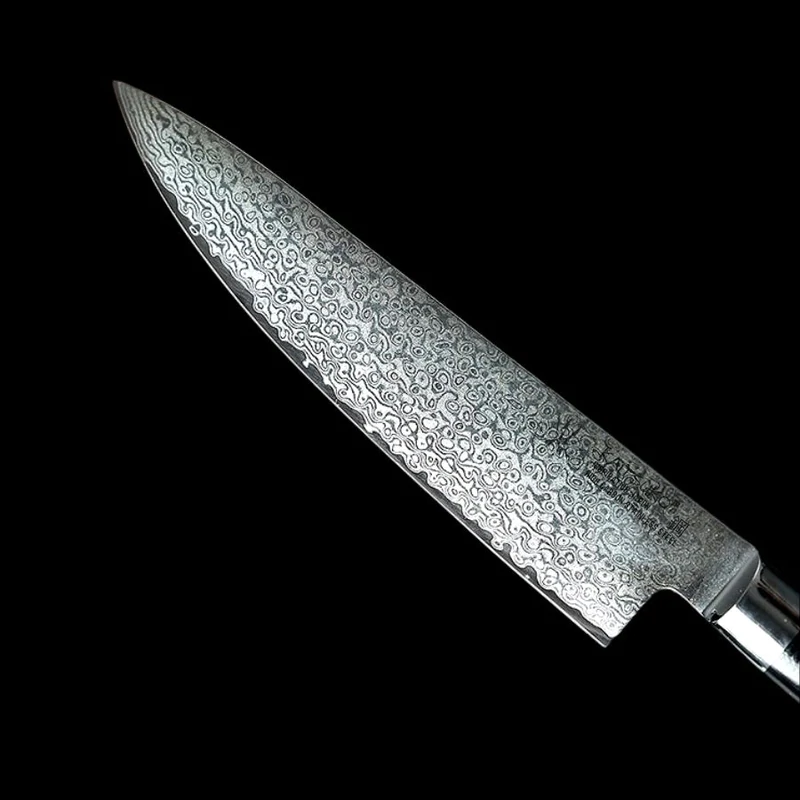 Top-of-the-range steel Japanese damask blades