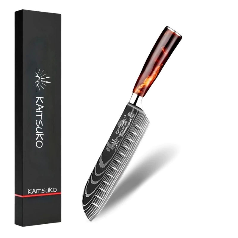 Very sharp knife for meat, fish and vegetables